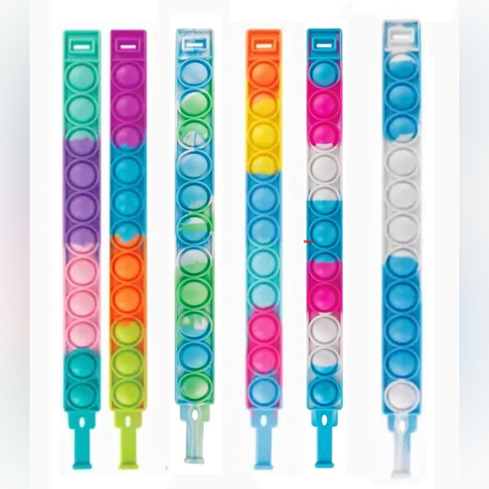 Pop-It Bracelets Sensory Fidget Toy.